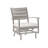 Charleston Aluminum Patio Lounge Chair with Cushions-38588443-38588394