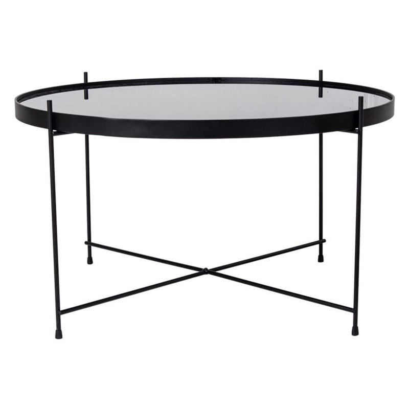 Kalyl Four Leg Coffee Table, Black, 40" H x 70" W x 70" D