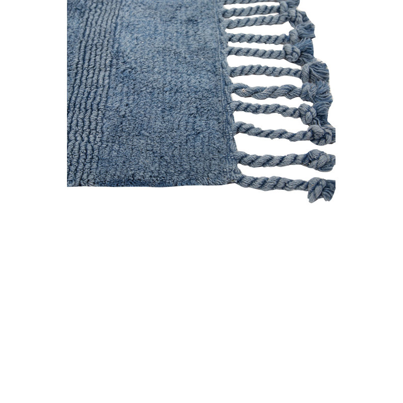 Tapis de bain Barkeyville, Bleu foncé