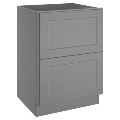 Cozy Design Drawers 34.5'' H Plywood Standard Base Cabinet Ready-to-Assemble