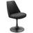 Lippa Vegan Leather Swivel Dining Chair-105239649-105239651