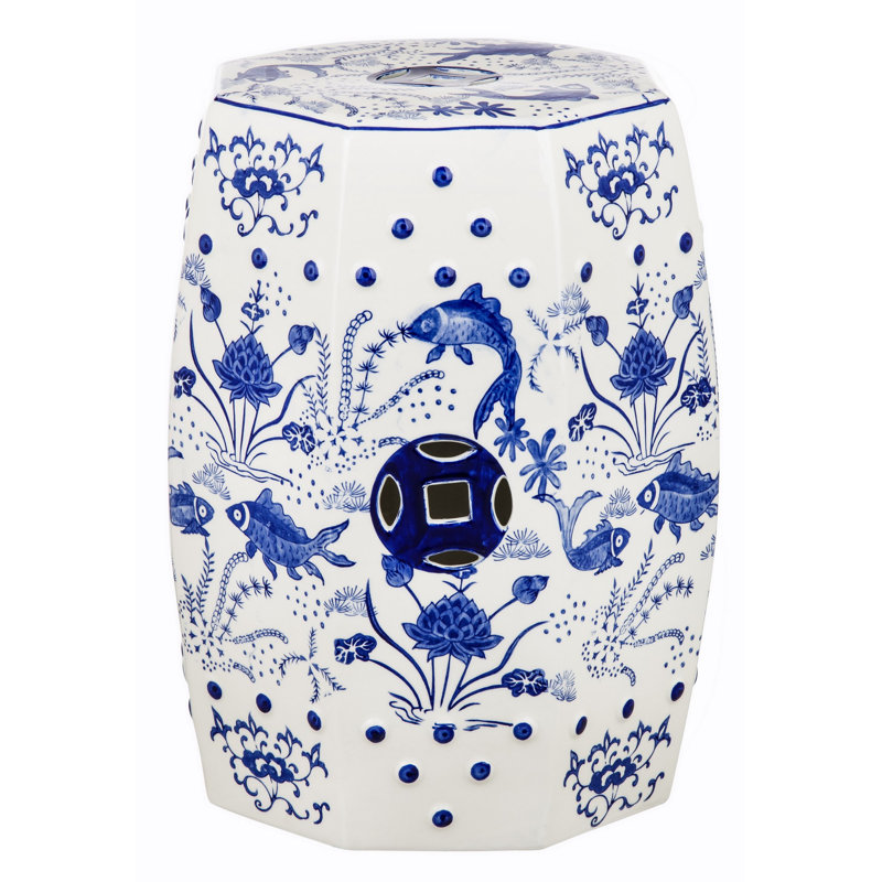 DeMotte Ceramic Accent Stool