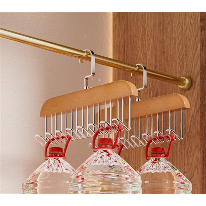 Cintre standard en bois antidérapant Nouriddin, 5