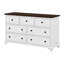Commode 7 tiroirs avec grande commode Farmhouse
