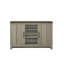 Console, buffet, tablette et portes d'armoire N 47 po Nilda