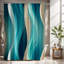 Rideau de douche avec tapis de bain-615612878