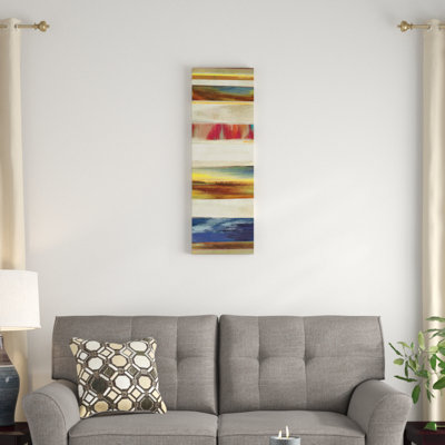 Composition, impression sur toile enroulée