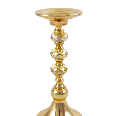 Bougeoir de table en cristal
