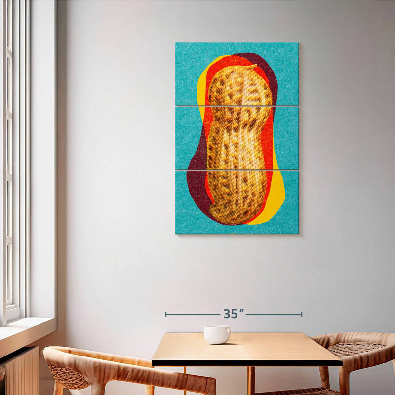 Yarlin Peanut, 57" H x 36" W