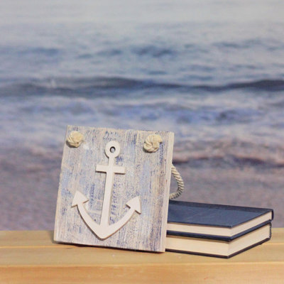 Plaque murale 7,25 po d'inspiration Cape Cod