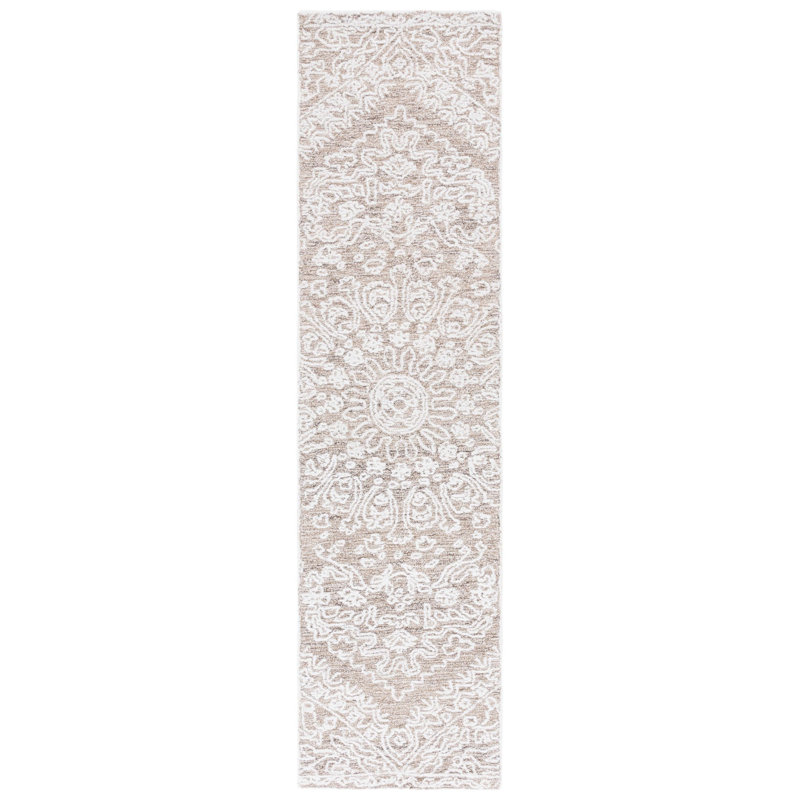 Meshia Hand Tufted Performance Oriental Rug, Runner 2'3" x 9'