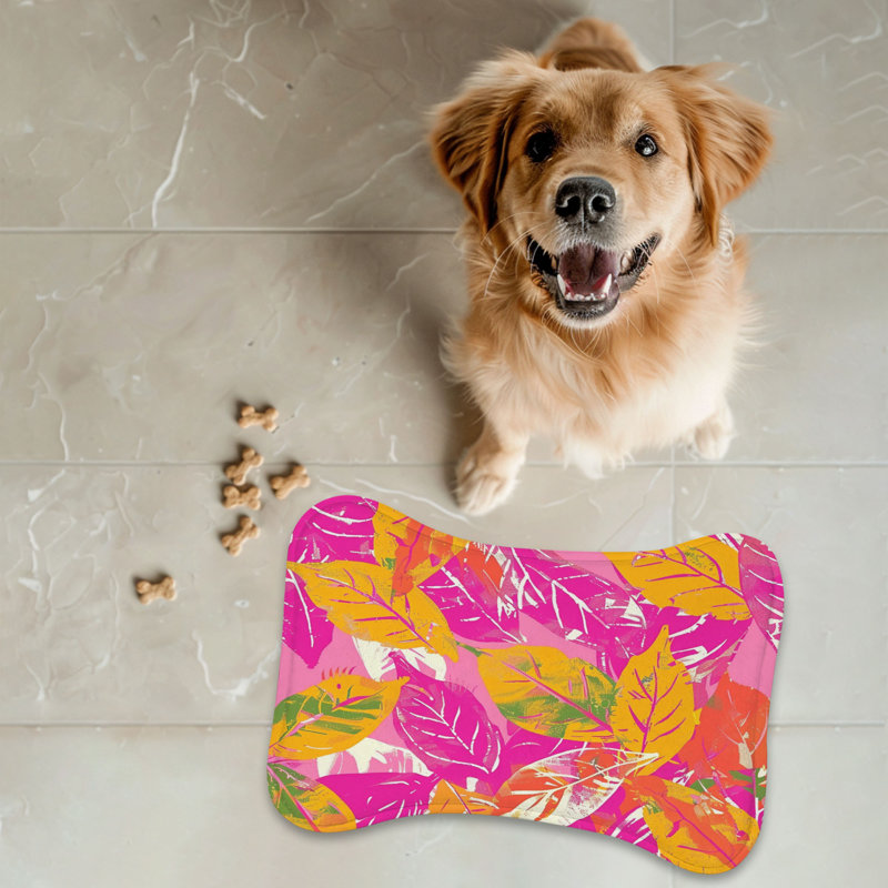 Tapis amusant Fun Leaf Art - 1 pièce