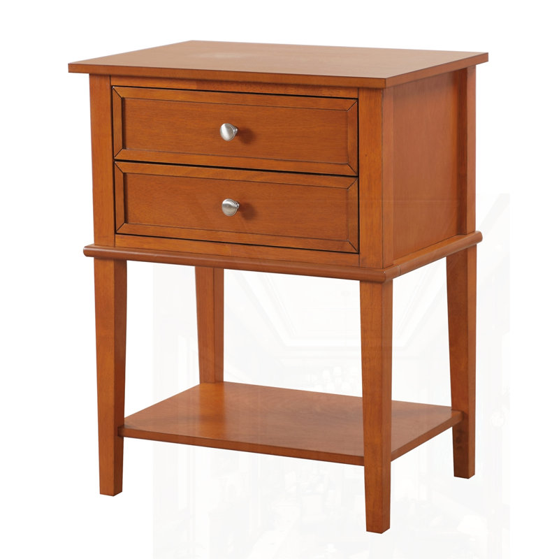 Stylish Nightstand, Oak