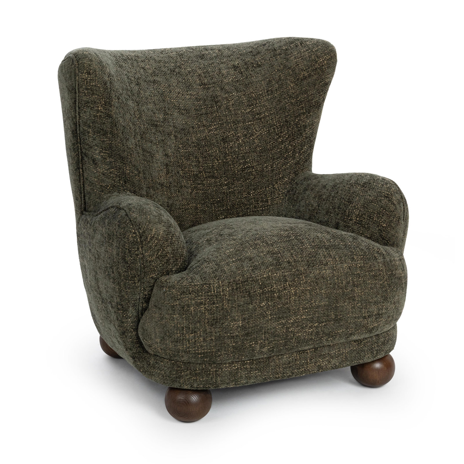Penelope Upholstered Armchair, Winter Fir