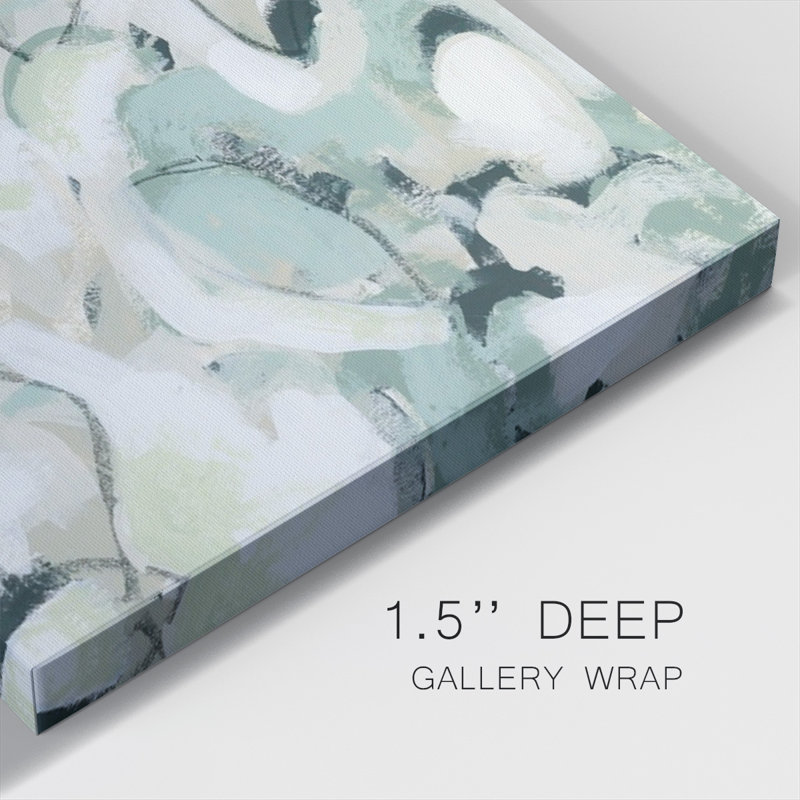 Toile tendue I-Gallery Sage Scales, H 8 po x l 8 po x P 1,5 po