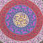 Tapisserie en coton 92 po x 84 po Mandala