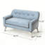 Causeuse (bleu pâle)-652158749