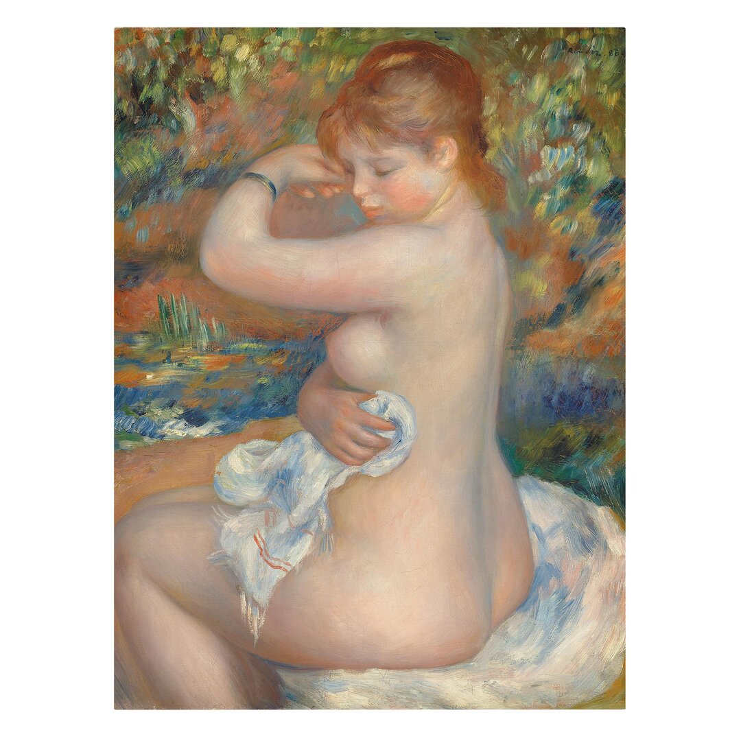 Leinwandbild Badende von Auguste Renoir