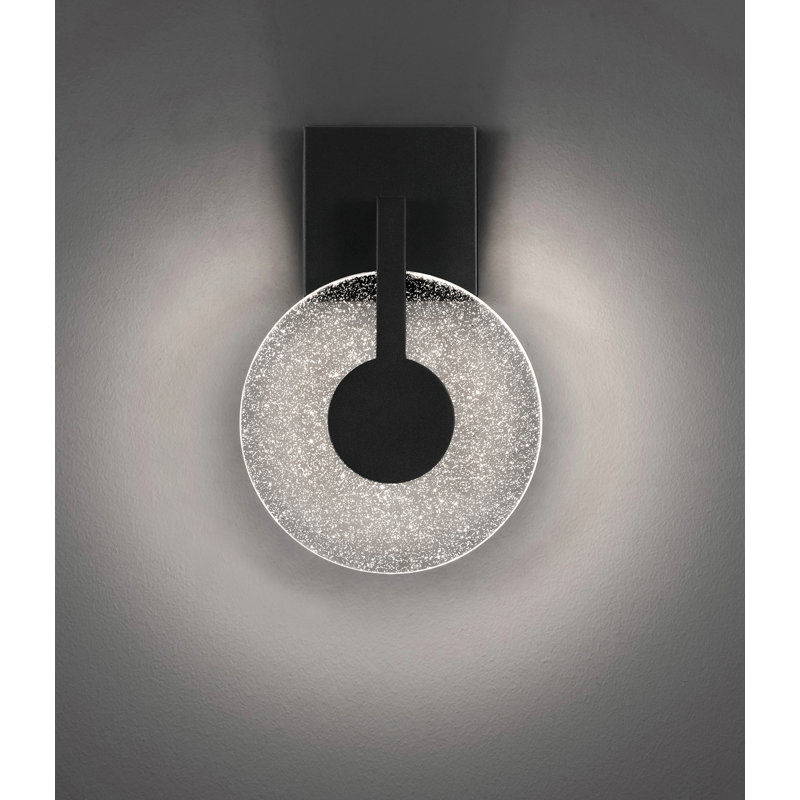 Sirah 12'' LED Sconce, Black