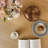 Cascais Round Dining Table With Japandi Base-105509199-105509198