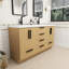 Carla 59.4 Inches Freestanding Bathroom Vanity With Double Sink-13354662