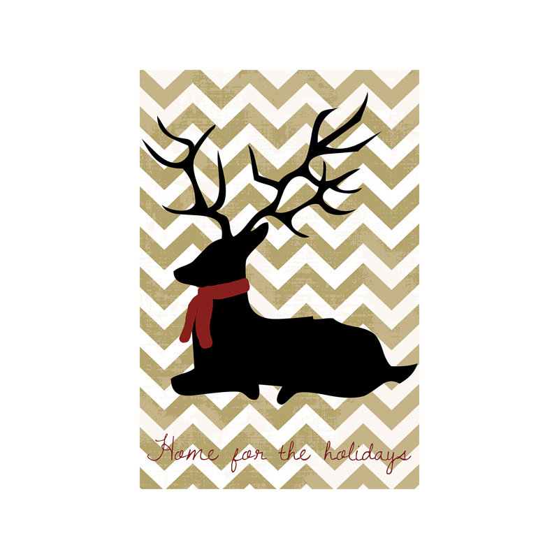 Deer by Erin Clark - Wrapped Canvas Print, 66.04 cm H x 45.72 cm W x 3.175 cm D