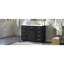 Meuble-lavabo moderne noir de 12,7 cm avec lavabo et rangement en MDF, meubles de salle de bain-1939136241