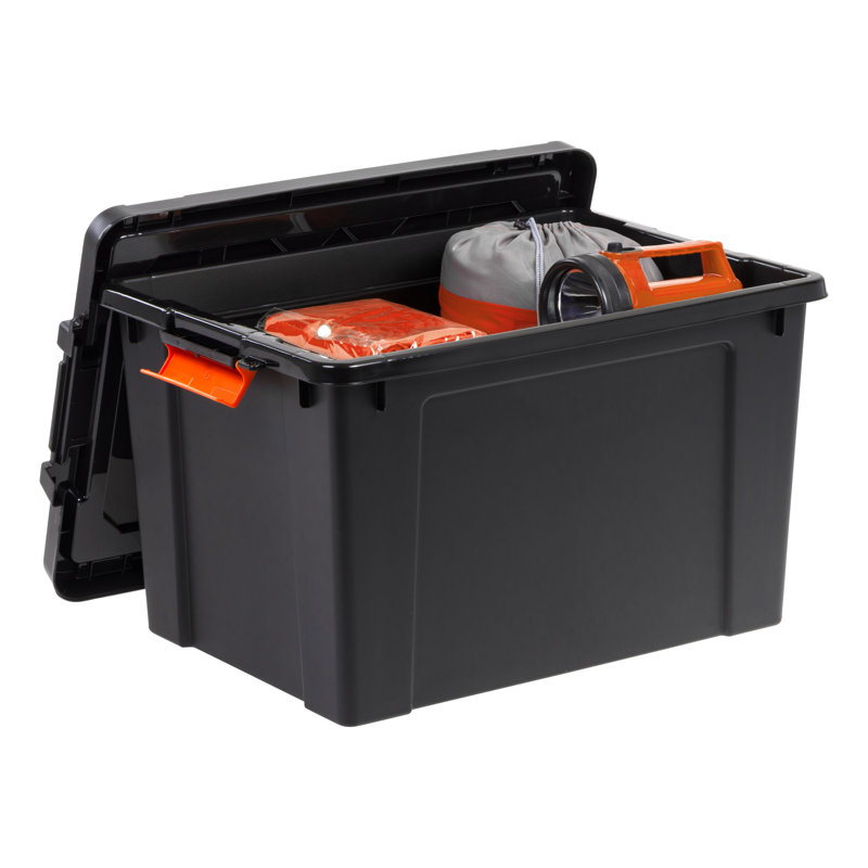 76 Qt./19 Gal. Heavy-duty Stackable Storage Tote 