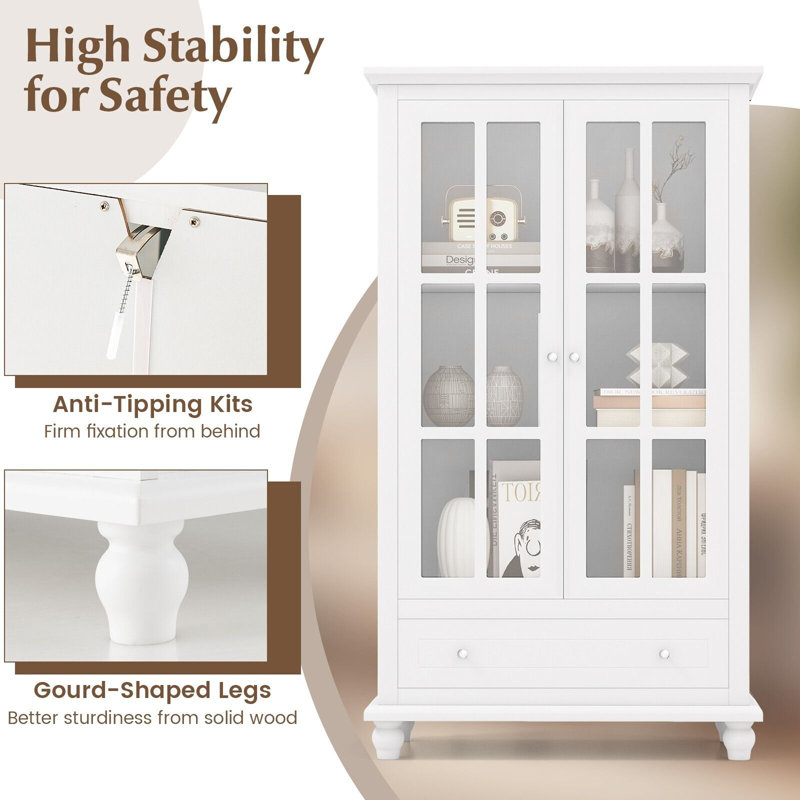 80 cm W Display Cabinet