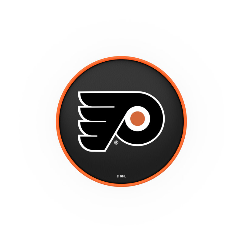 Housse pour siège de tabouret de bar NHL, Philadelphia de brochures noir