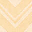 Tapis en laine tissé à la main à motif de chevrons or Scanlan-19261917