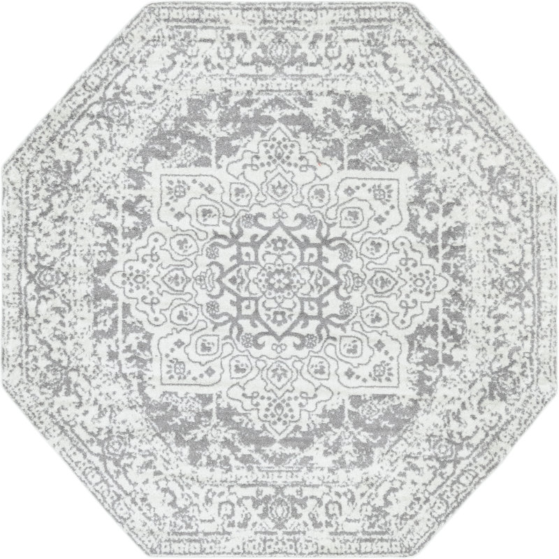 Oriental Area Rug, Octagon 239cm