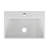 Oakmont  Modern Artistic Design Square Ceramic Vessel Sink With High-Quality Durability (Sink Only)