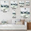 Horloge murale paysage d'hiver-1512205652