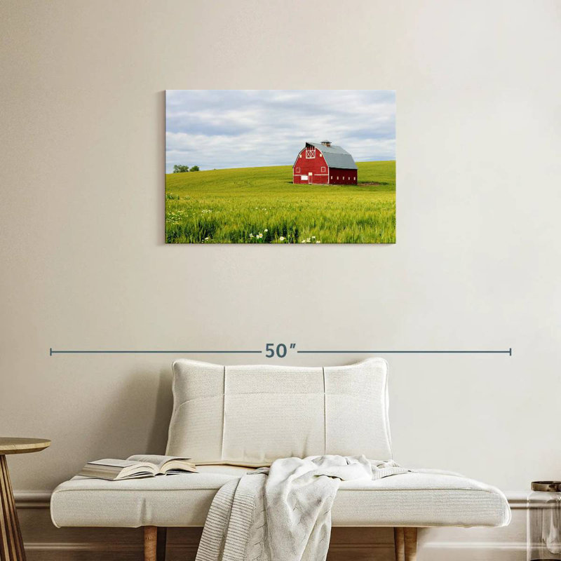 Lilie Palouse Farm Barn, H 20 po x l 30 po
