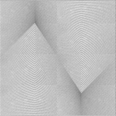 Tapis zone grise à motifs
