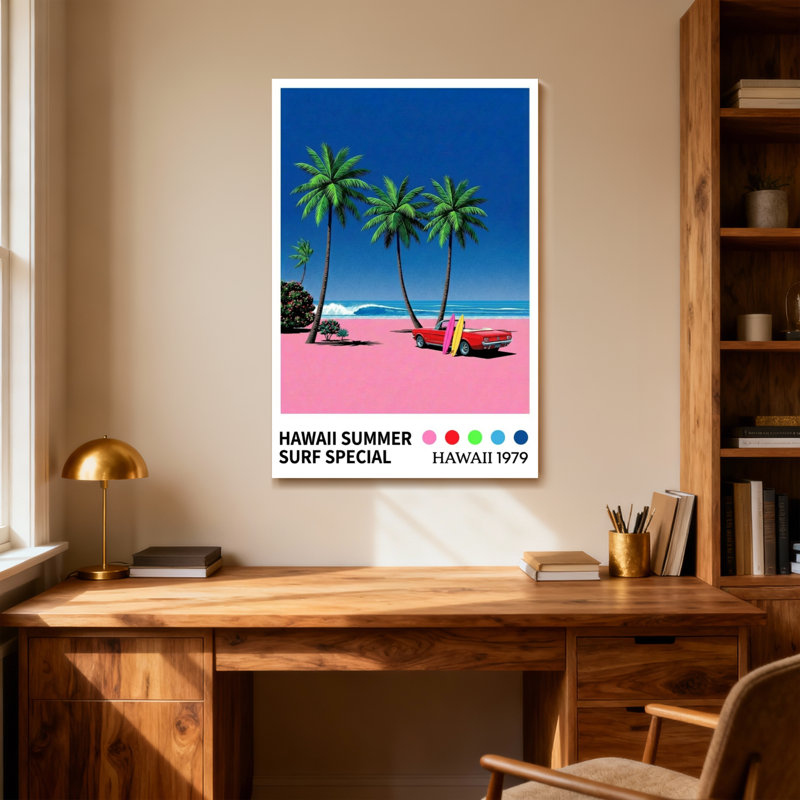 Paysage et nature Hawaii Summer Surf Special, H 48 po x l 32 po