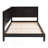 Twin Size Wood Daybed/Sofa Bed, Espresso-1219293636-1219293637