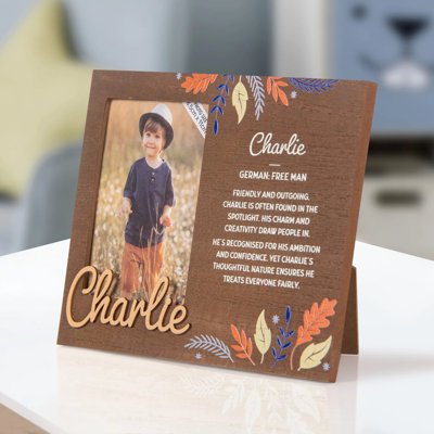 Hazella Tan Single Picture Frame