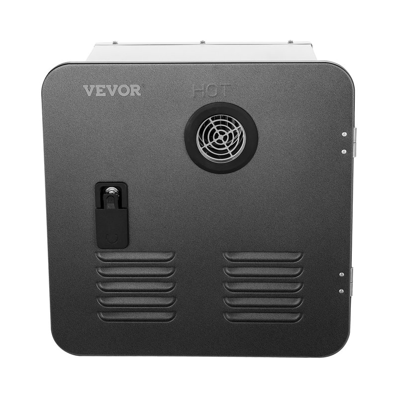 Chauffe-eau sans réservoir pour véhicule récréatif, douche instantanée avec porte noire de 15 po x 15 po et télécommande, eau chaude de 55 000 BTU à performance optimisée, idéale pour une utilisation quotidienne en famille