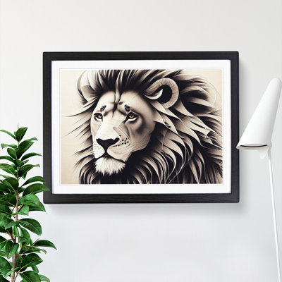 Miraculous Lion - Single Picture Frame Print