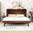 Queen Wood Murphy Bed with Power Station and Storage Drawer-309813100