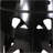 Metal End Table -Large-95896687