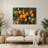 Fruit Tangelo Green Metal Wall Art-899075462