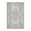 Tapis décoratif gris en laine oriental-327925746