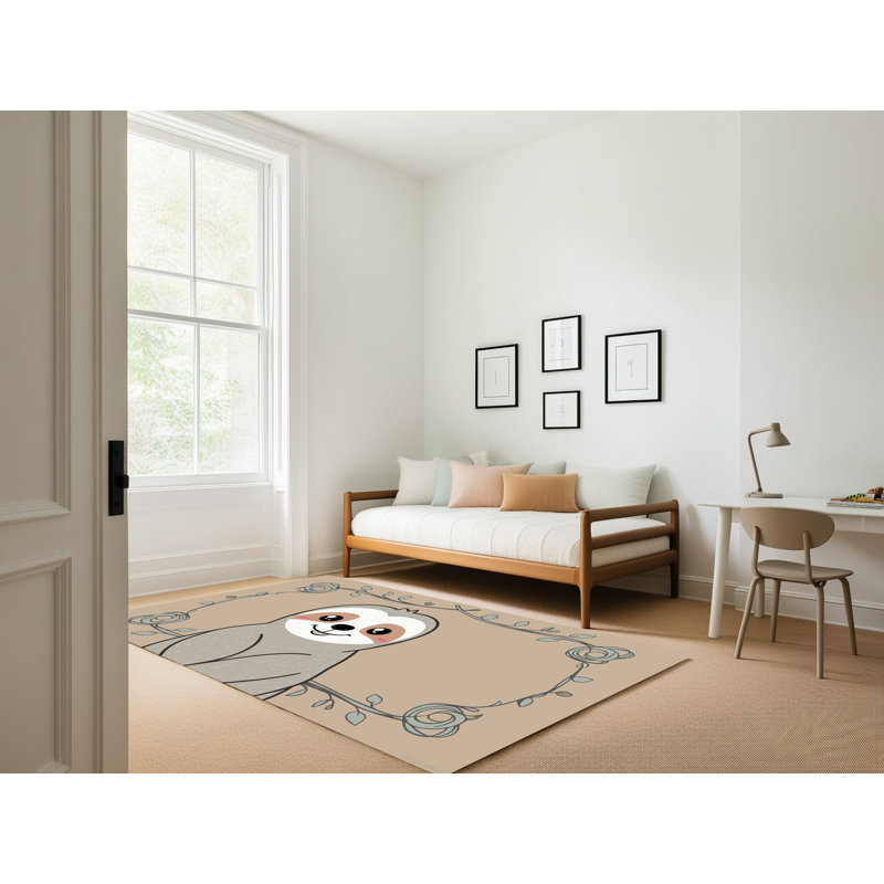 Tapis pour enfants East Urban Home, Rectangulaire 2 pi x 3 pi