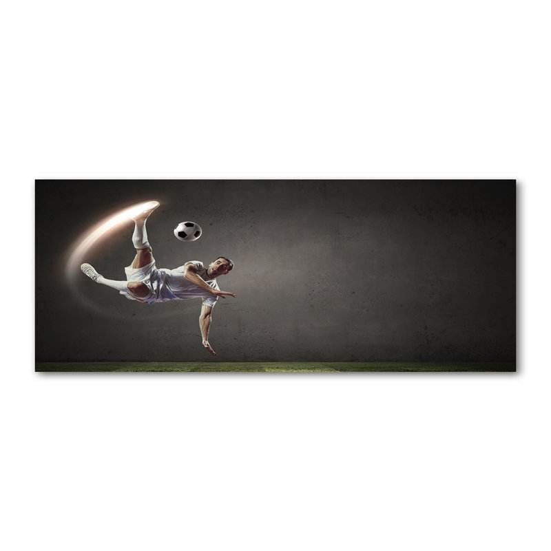 Footballer - Wrapped Canvas Print