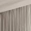 Édredon taupe très grand, 7 pièces charmeuse, coussins décoratifs faciles à nettoyer, fer à vapeur