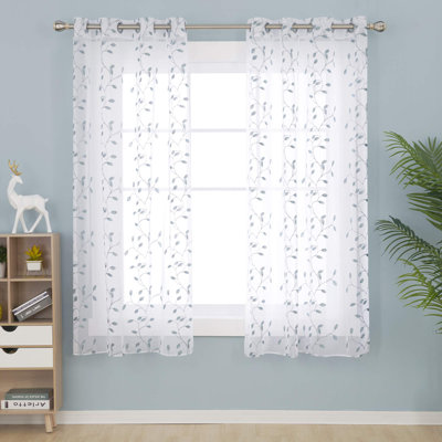 Maynard Semi Sheer Curtain Pair
