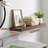 Wall-Mounted Floating Shelves for Bedroom, Living Room (Set of 4)